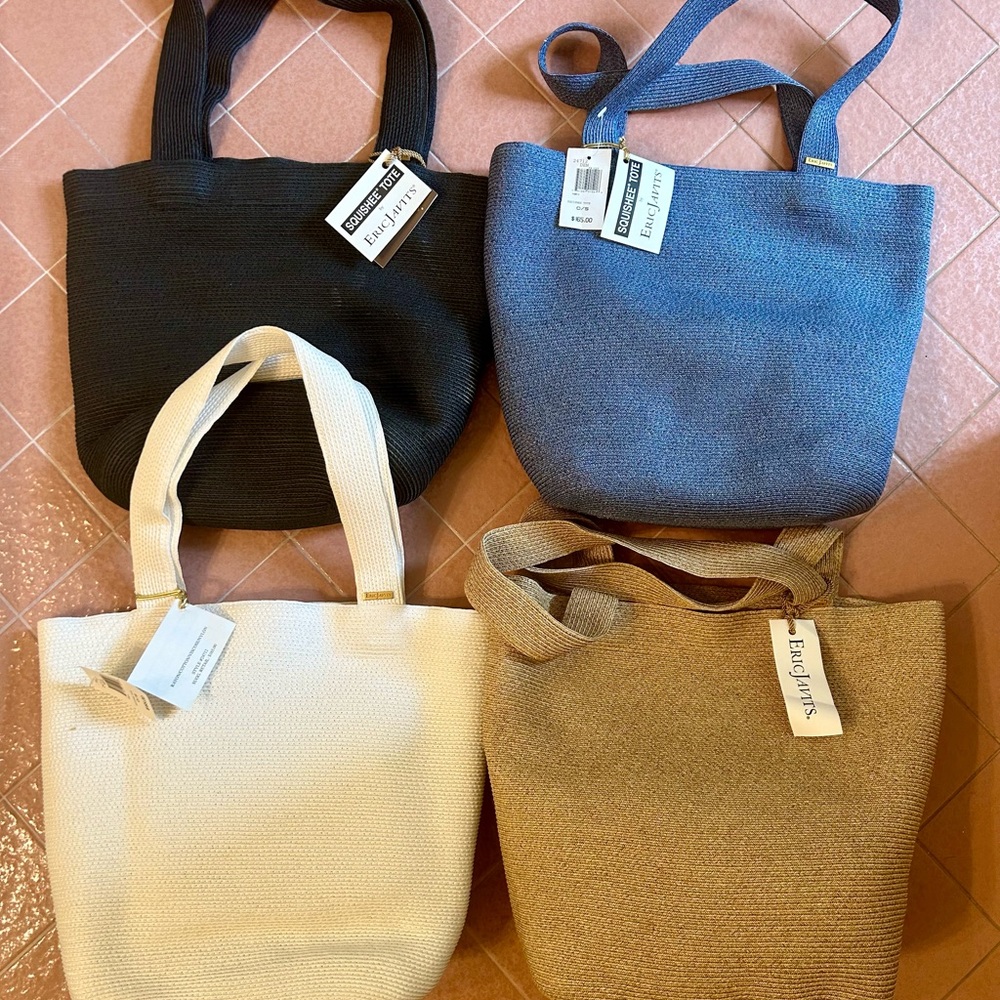 NWT Original Eric Javits Squishee Totes